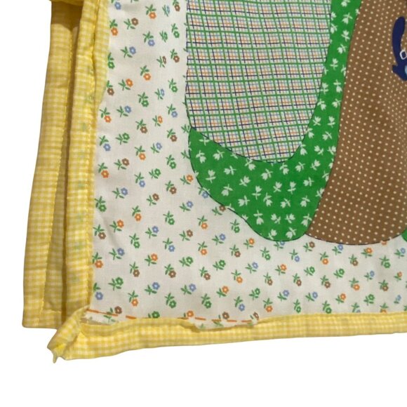 Handmade Cloth Nursery Wall Hanging 45x35 Fairy Tale Characters Parts or Repair - Picture 8 of 8